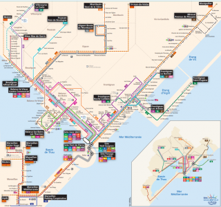 Plan du réseau de bus | Sète Agglopôle