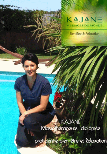 Publicité Kajane massages du monde