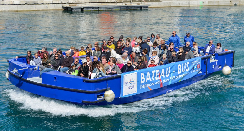 France, Hérault (34), Sète, Bateaubus