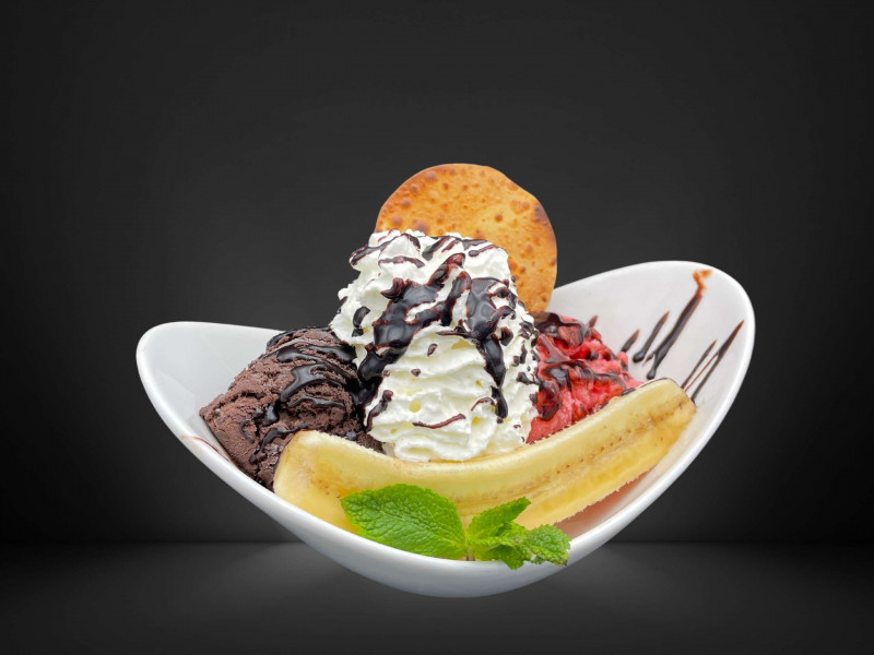 BRASSERIE DE LA PAGE MEZE - Banana split