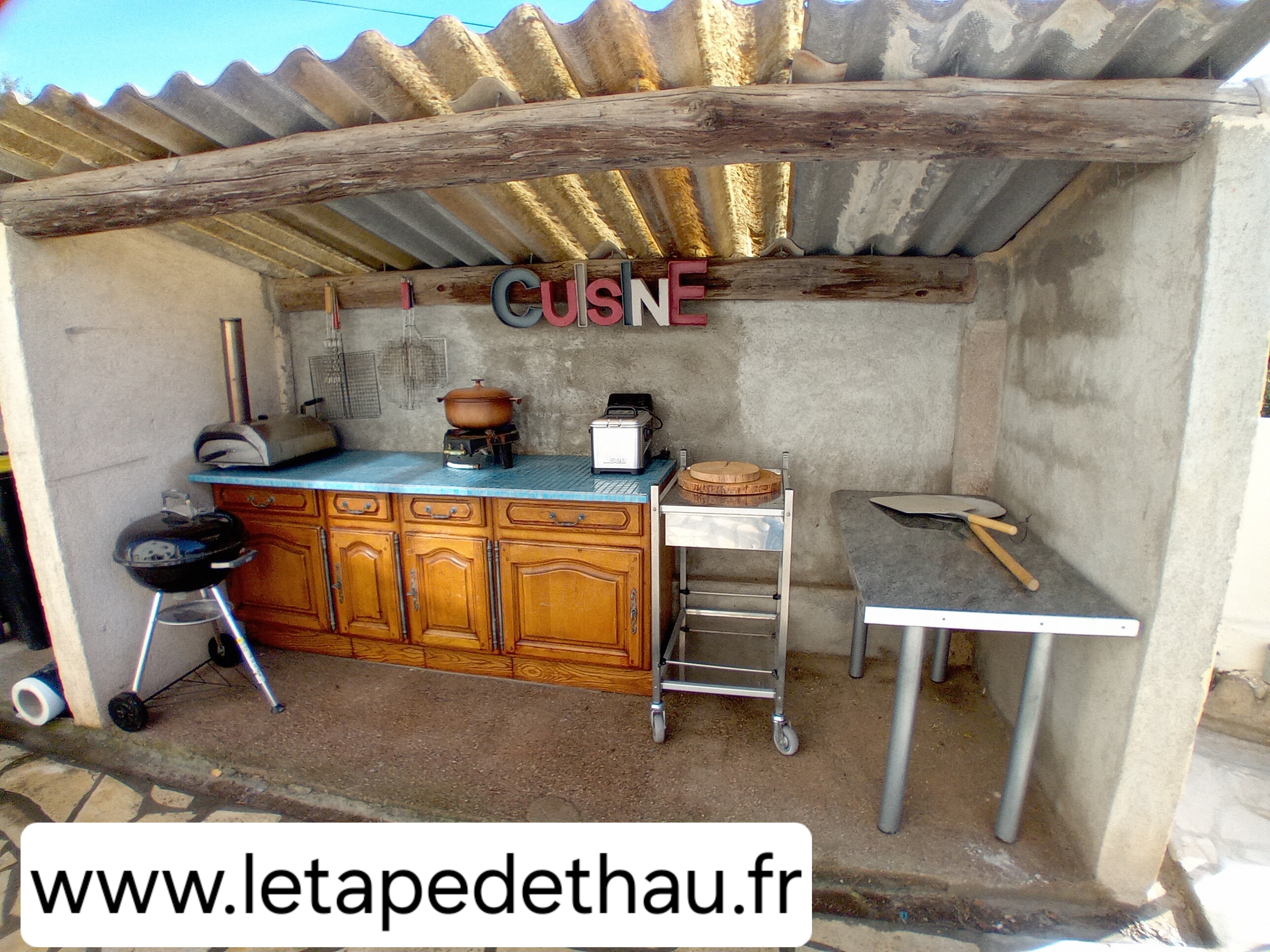 Espace cuisine extérieur