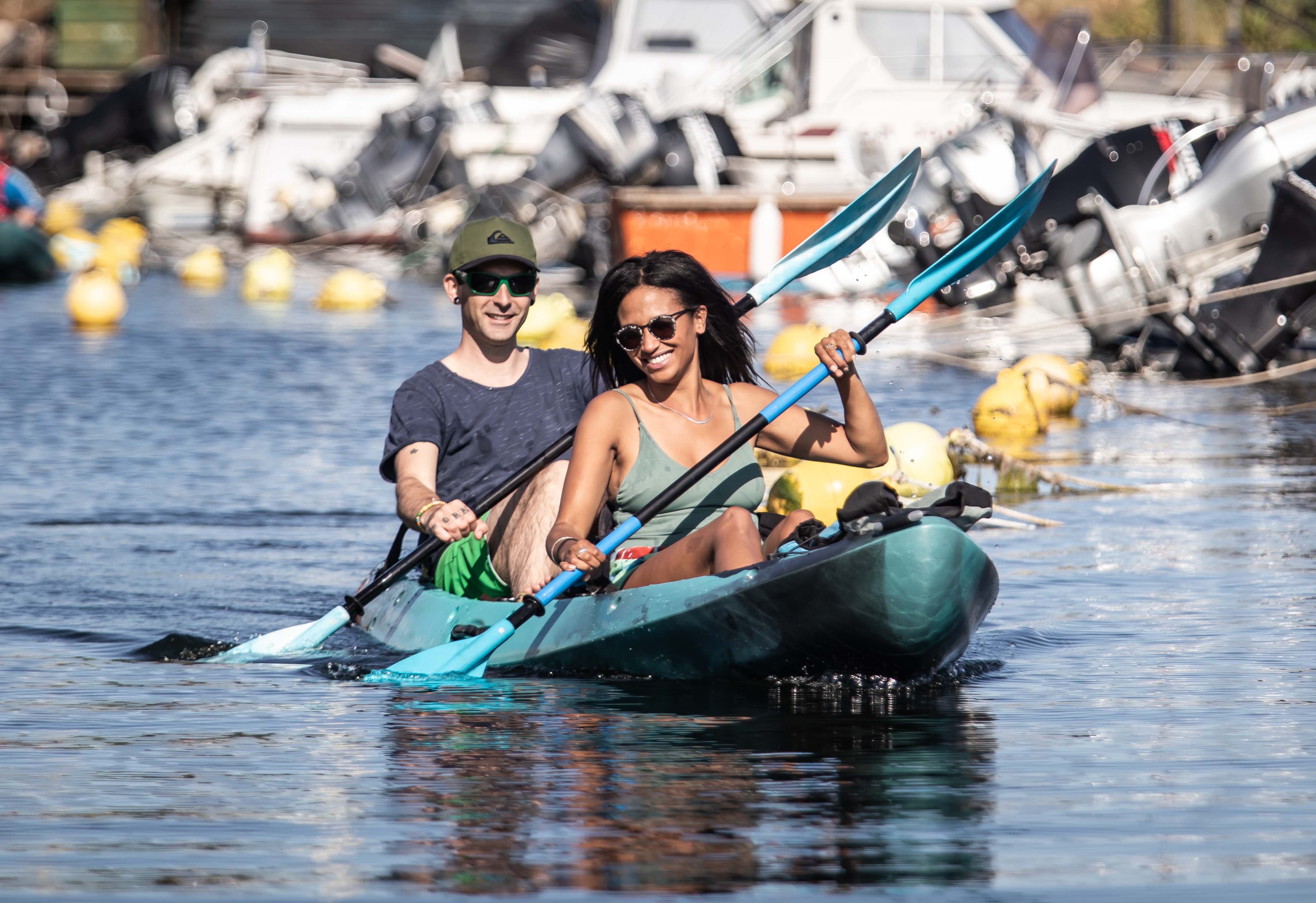 Canoë sur la lagune - © Olivier Octobre