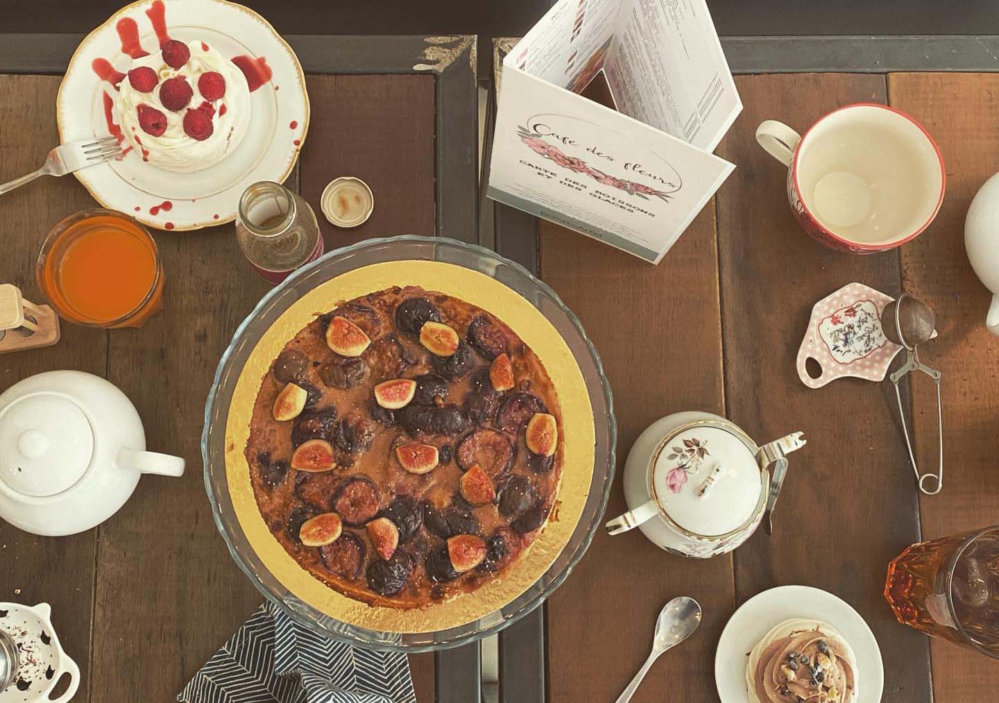 Goûter au café des fleurs à Mèze - © Café des fleurs Mèze
