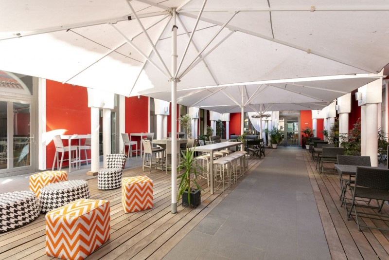 Patio de l'Hôtel de Paris - Sète - © Hôtel de Paris - Sète