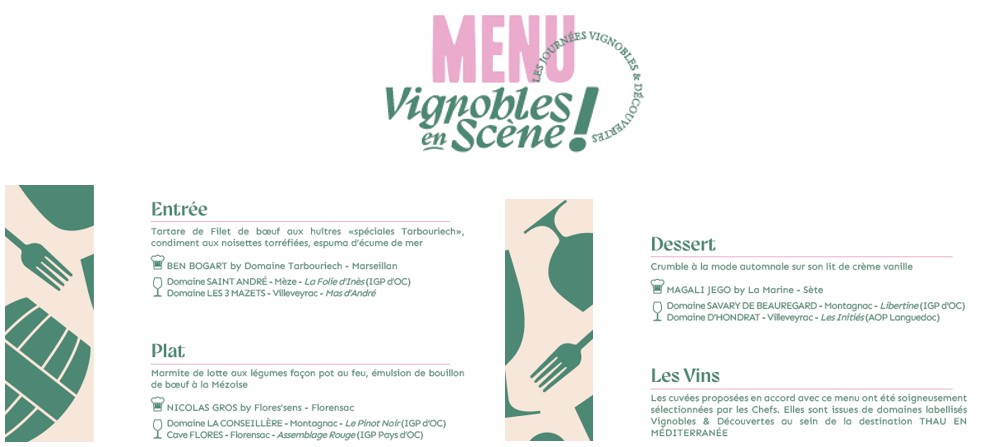 VIGNOBLES EN SCÈNE : LES JOURNÉES VIGNOBLES & DÉCOUVERTES